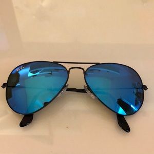 RayBan Reflective Aviators (Customized)